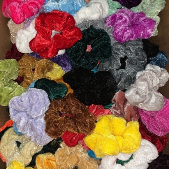 500pc Mixed Assortment Hair Ties & Scrunchies Pre-packed Bundles - Picture 6 of 16
